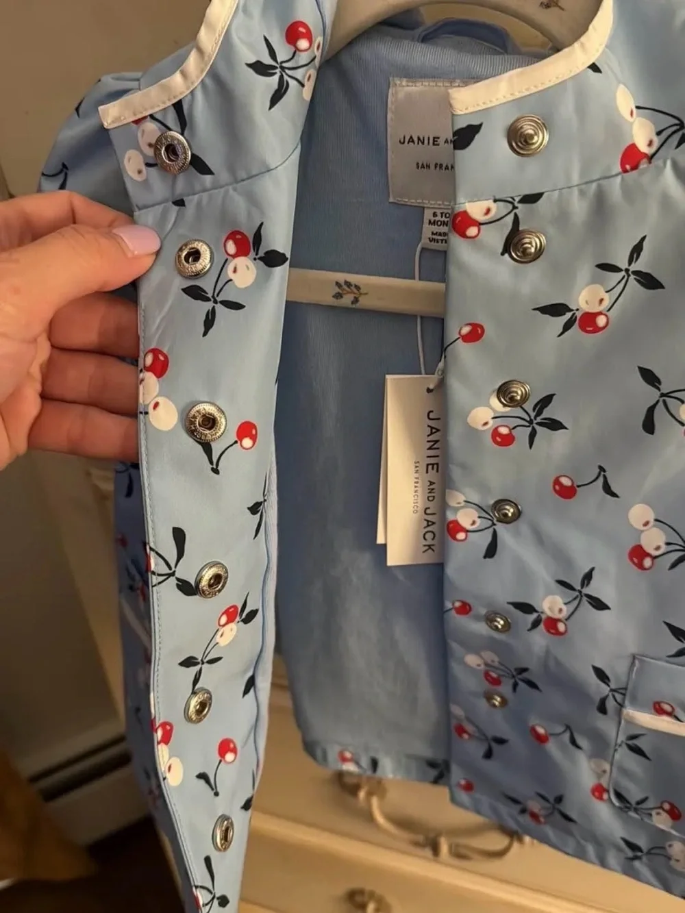 Janie and Jack raincoat nwt